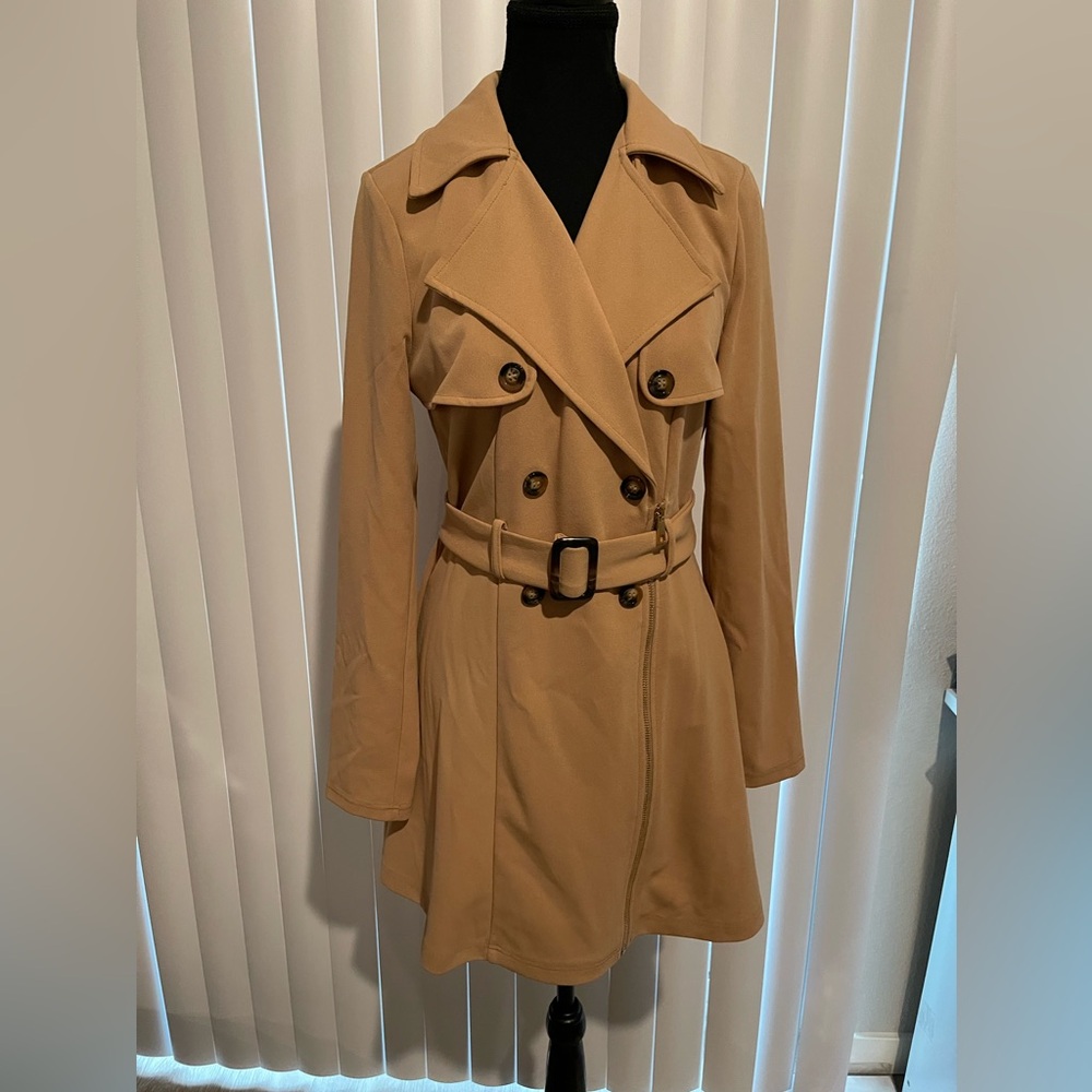 Camel Trench coat